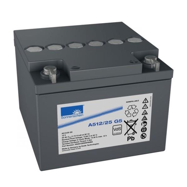 A512/25AhBattery Sabik Oy A512/25Ah Sonnenshein A512/25Ah G5, 12V 25Ah Backup Battery